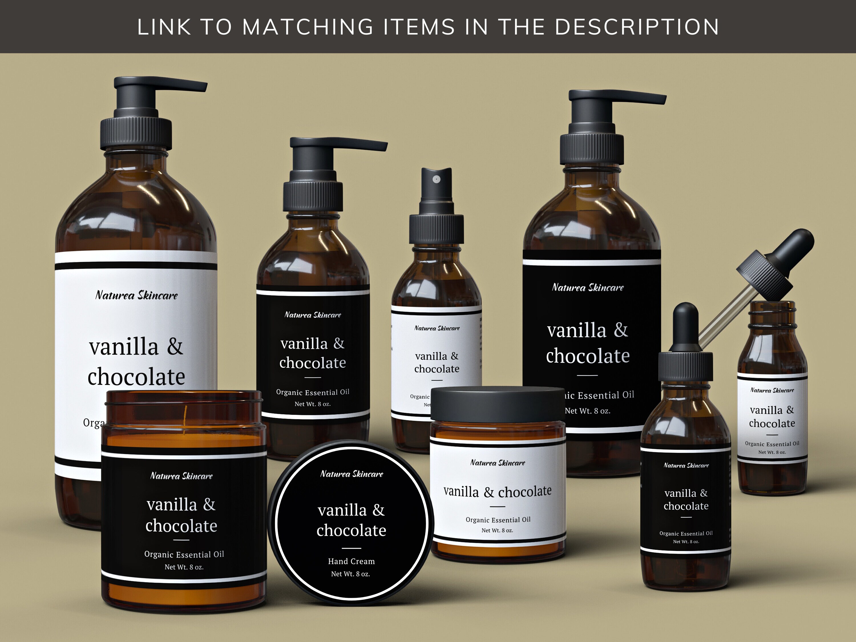 Dropper Bottle Label Template Canva, Tincture Label, Essential Oil ...