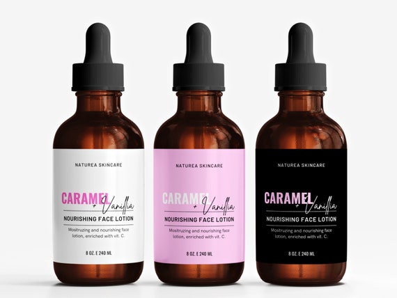 Minimal Oil Label Template Canva Modern Essential Oil Label - Etsy