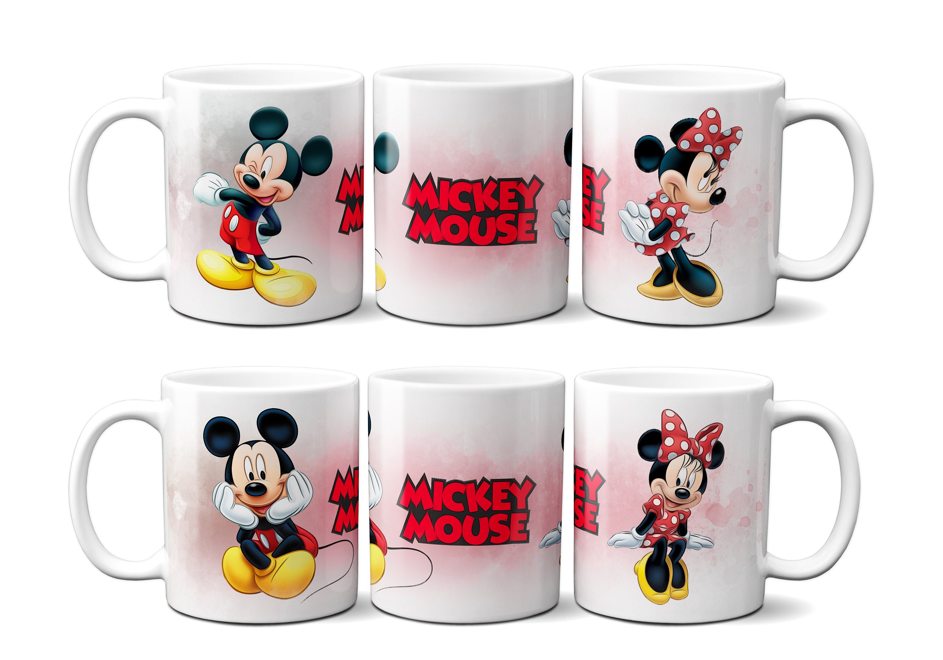 27 Colors 20oz or 30oz Powder Coated 24oz Travel Tumbler Travel Mug Stainless Steel 3 Designs Personalized Disney-Inspired Mickey Mouse Head Laser Engraved 