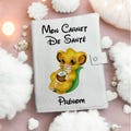 Personalized Disney baby health record book cover – baby cover with name, newborn case, baby gift, child health record book protector product logo