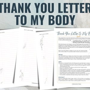 Carta de amor a mi cuerpo, Hoja de trabajo de recuperación de adicciones, Autodesarrollo, Terapia de grupo, Mensaje de diario creativo, Diario de cartas, Amor propio