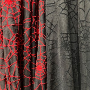 New spider web pattern design print on power mesh nylon spandex 4-way stretch 58/60”Sold by the YD.Ships worldwide from Los Angeles USA