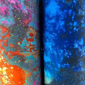 New galaxy design print on the best quality of nylon spandex 4-way stretch 58/60”sold by the YD.ships worldwide from Los Angeles California