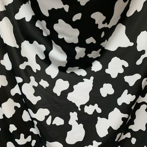 Cow pattern design print on the best quality of nylon spandex 4-stretch 58/60”sold by the YD.ships worldwide from Los Ángeles California USA