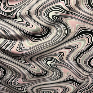 New abstract lava design print on the best quality of nylon spandex 4-way stretch 58/60”sold by the YD.ships worldwide from Los Angeles ca.