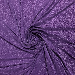 Selena design poly spandex with glitter 2-way stretch 58/60”sold by the DY.ships worldwide from Los Angeles California USA