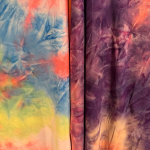New Tie Dye design print on the best quality of poly spandex 4-way stretch 58/60”Sold by the YD.Ships worldwide from Los Angeles CA.