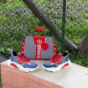 Sneakers With Matching Bag and Purse 