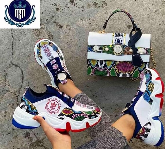 Miss Melisa Shoe and bag Women's Sneakers and bags 2022 New model