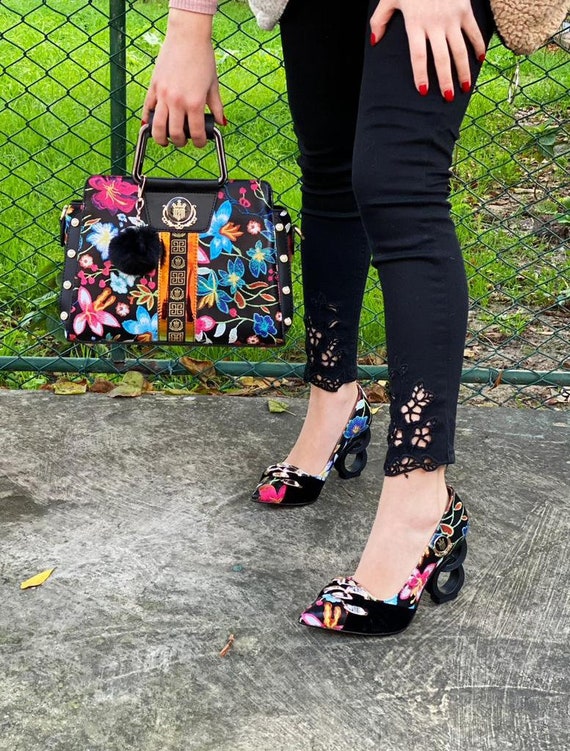 Floral shoes and bag Clearance