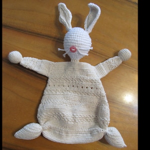 Handmade high quality knitted toy , Adorable rabbit!