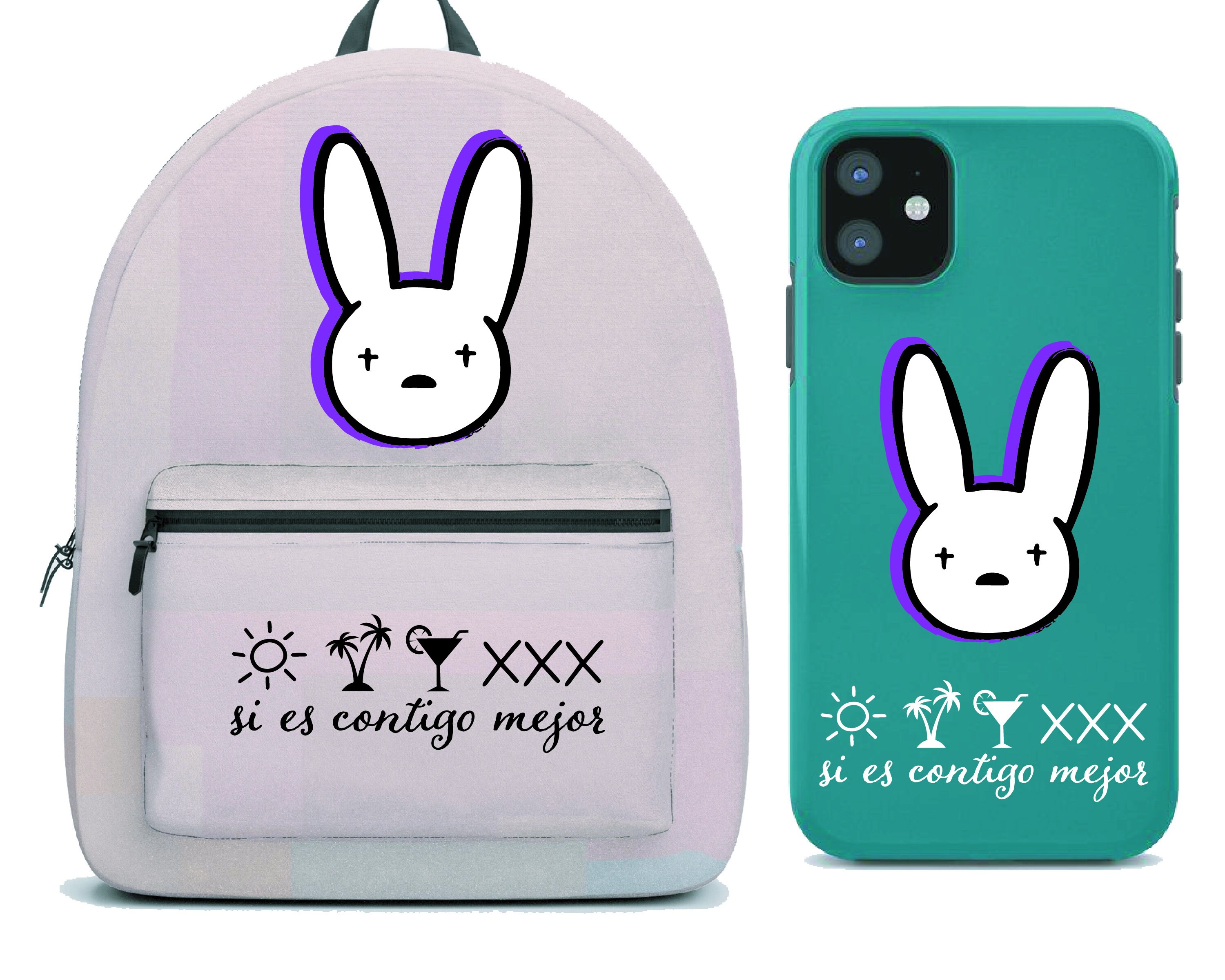 Bad Bunny Lyrics Si Hay Sol Hay Playa Si Hay Playa Hay Alcohol Etsy