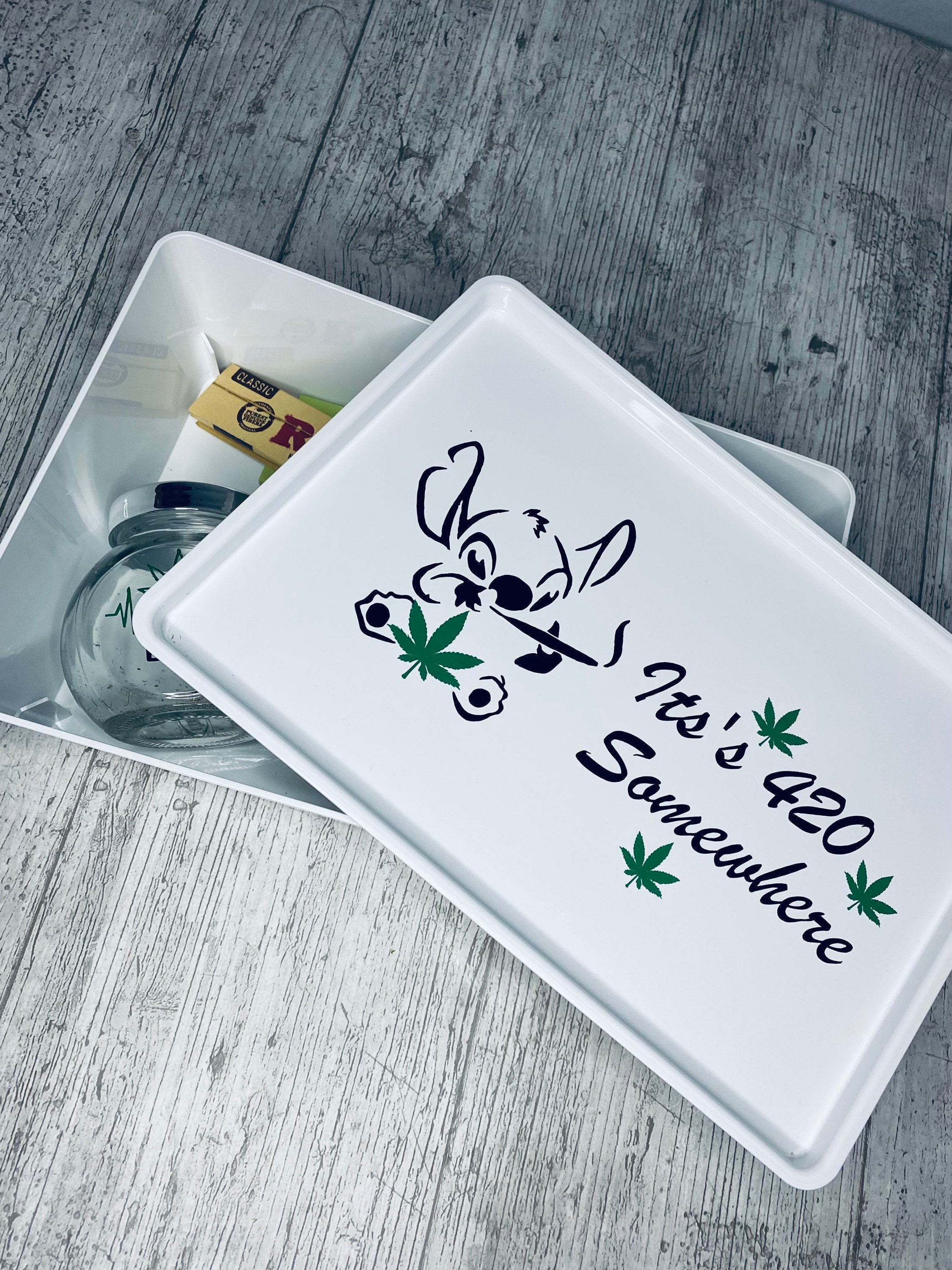 FREE UK POSTAGE Lilo stitch inspired stash box rolling tray Etsy
