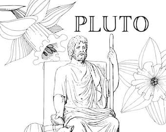 Pluto Roman God Printable