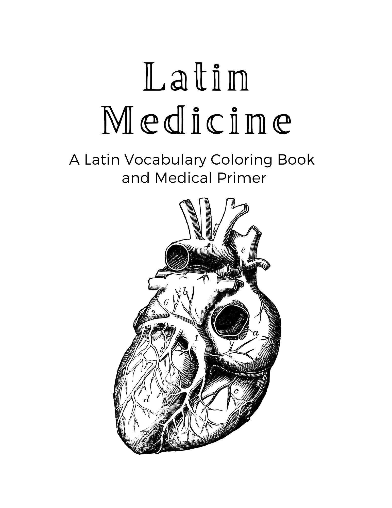 Latin Medicine A Latin Vocabulary and Medical Primer Etsy