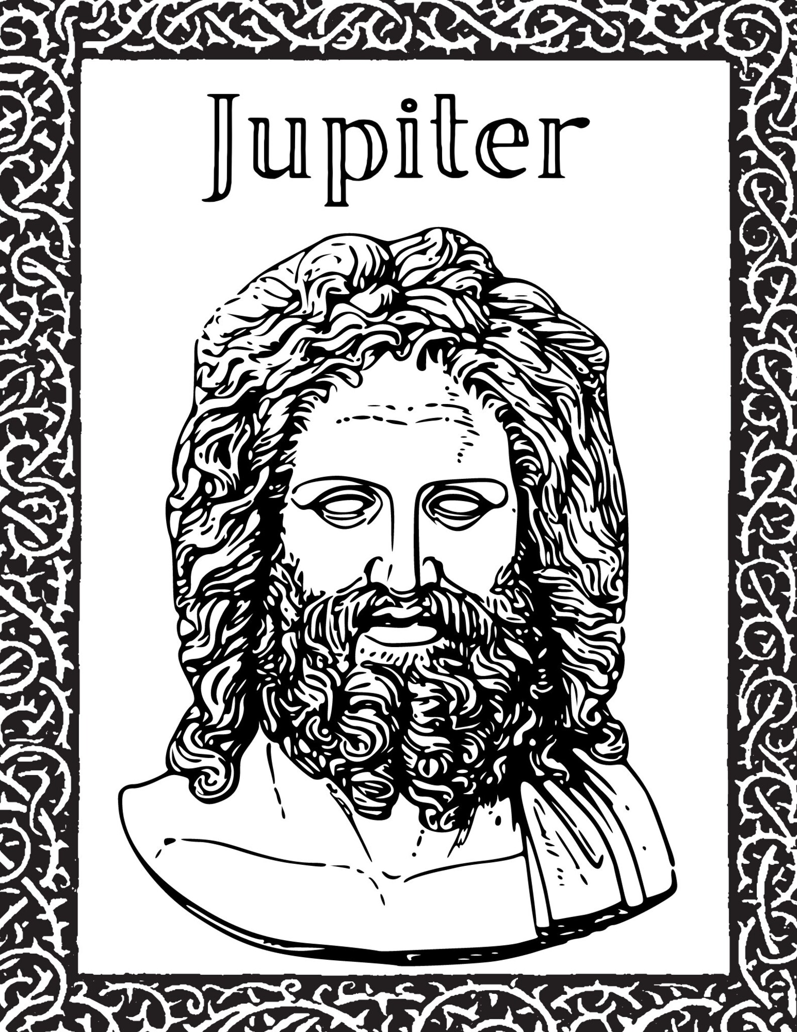 Roman Mythology Coloring Pages Printable | Etsy