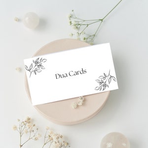 Biglietti Dua per tutti i giorni, 40 schede flash per Dua giornalieri, Dua per il Ramadan, Dua per viaggi e casa, regali islamici, istruzione parentale musulmana, regali per il Ramadan