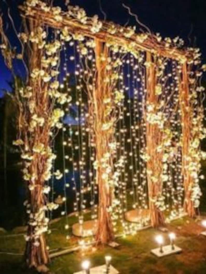 Lights used as back drop curtain light