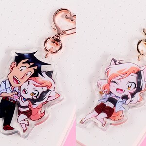 Anime Keychain Etsy
