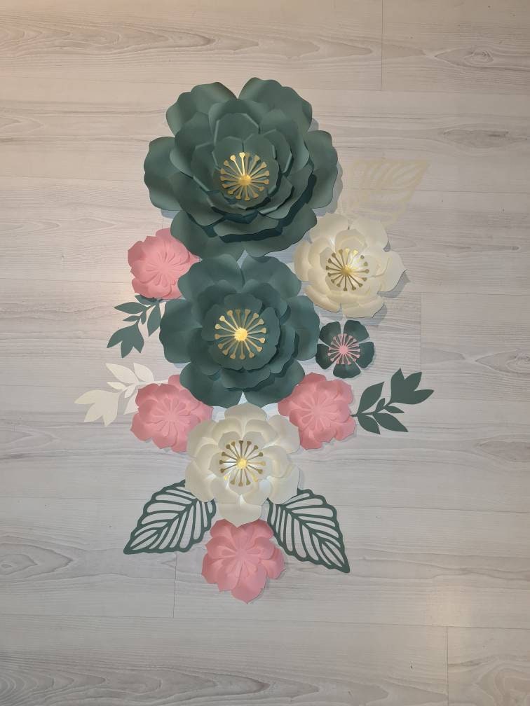 Composition Florale Verticale