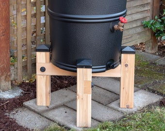 DIGITAL - DIY Rain Barrel Stand - Printable Woodworking Plans PDF with Step-by-Step Instructions to Build Your Own