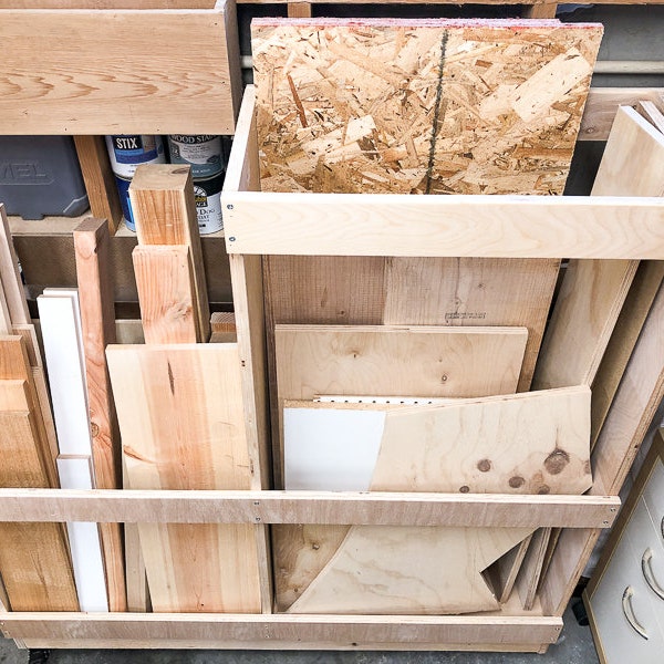DIGITAL - DIY Holz Lagerwagen - Druckbare Holzbearbeitungspläne