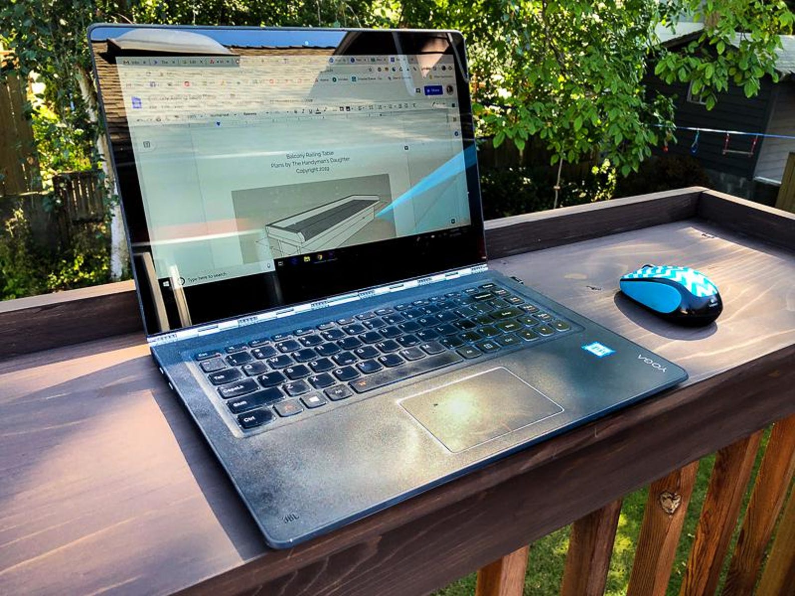 Deck Railing Tray Deck Rail Table Plans, How to Build a Porch Rail Feeder, Woodworking ...