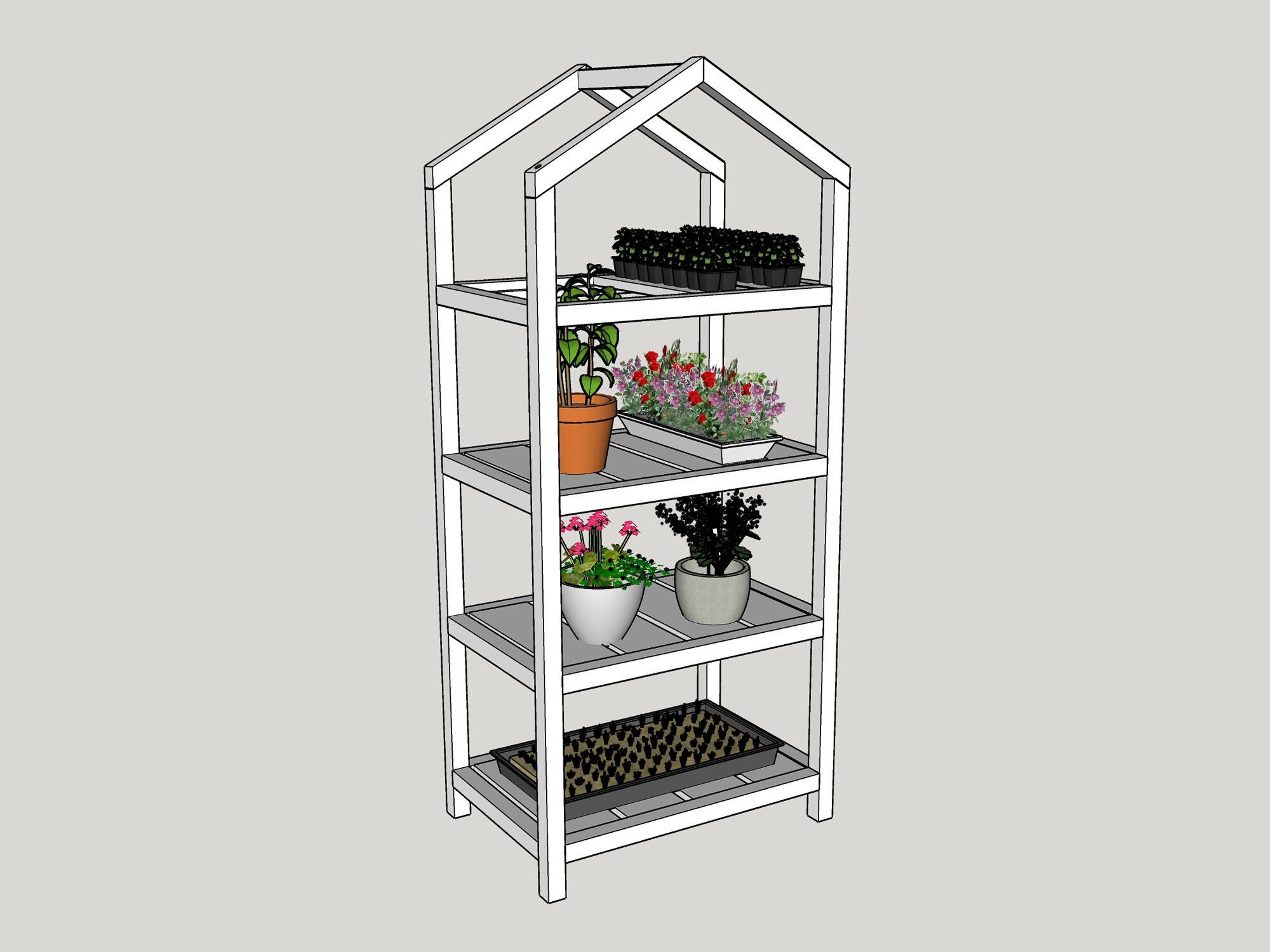 Mini Greenhouse Printable Woodworking Plans Etsy Mini Greenhouse Printable Woodworking Plans Etsy