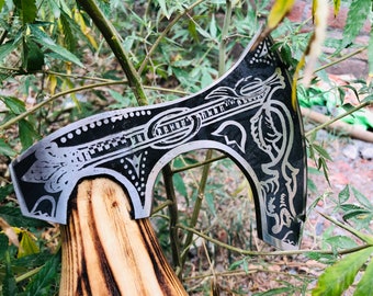 Axe Tattoo Etsy