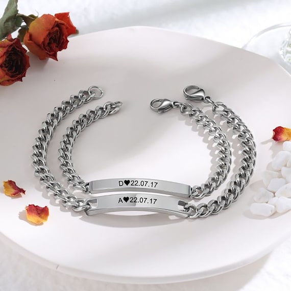 Matching Name Bracelets 2024 | favors.com