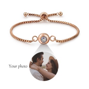 Personalised Photo Projection Bracelet, Custom Photo bracelet, Memorial Bracelet, Boyfriend Gift, Valentine Gift for Her, Gift For Her image 7