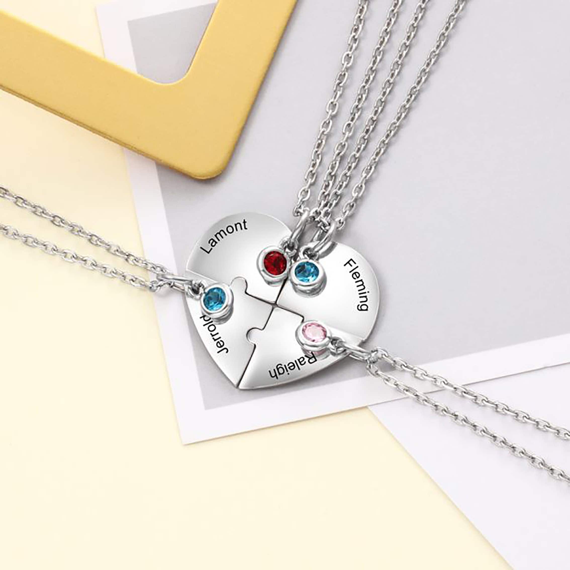 Friendship Necklace for 4 Etsy Australia