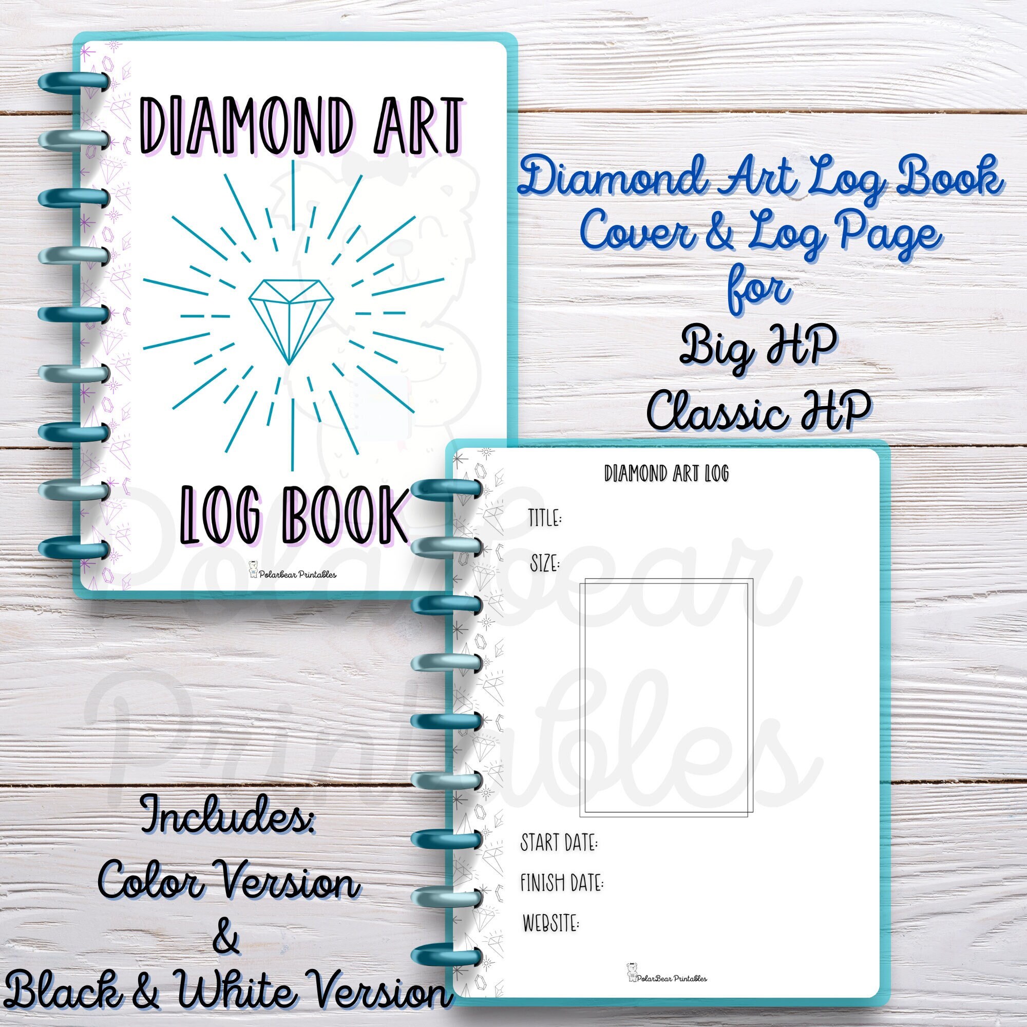 Buy I'd Rather Be Diamond Painting: Log Book to Track DP Art