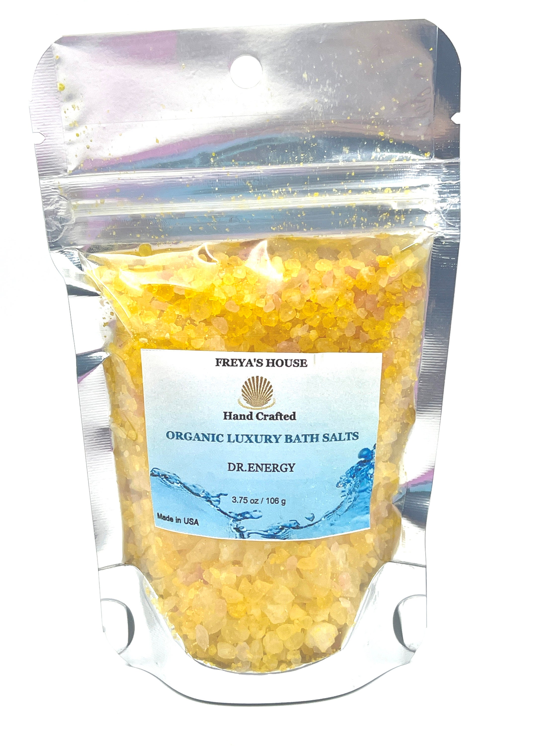 Dr. ENERGY Organic Luxury Bath Salts for Men/cleansing & Etsy UK