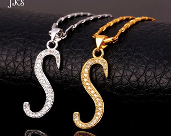 Letter S Locket - Etsy UK