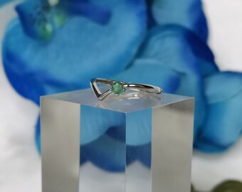 Emerald Ring Colombia 925 Silver Real Ladies Jewelry New Gemstone Natural Handmade Jewellery Fine Filigree Birthstone May
