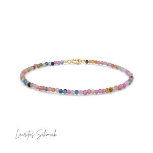 Tourmaline Bracelet 585 Gold 14K