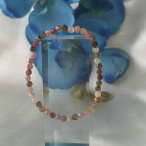 Tourmaline Bracelet Gemstone Natural Elastic