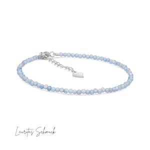 Topasarmband 925 Silver Ädelsten Topas