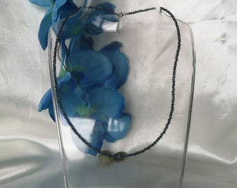 Sapphire Necklace 925 Silver Chain Gemstone