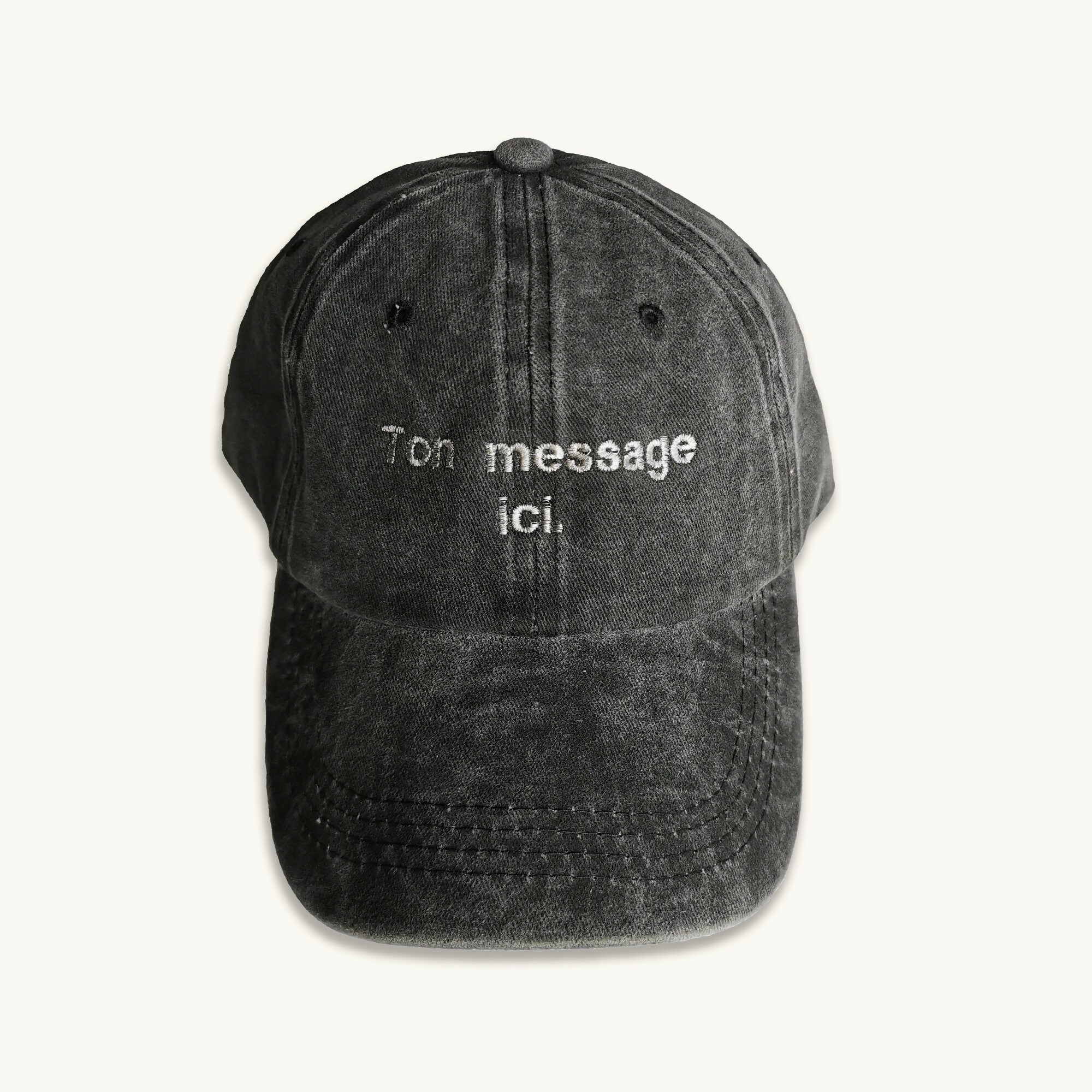 Custom embroidered cap mixed and adjustable 100 cotton Etsy