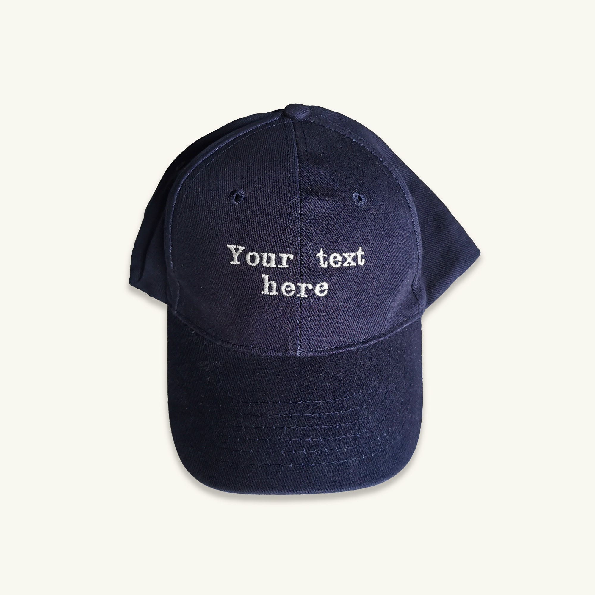 Custom embroidered cap mixed and adjustable 100 cotton Etsy