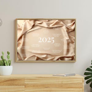 2025 Affirmation Poster Printable - Motivational Quotes for Home Office, Self-Care & Daily Inspiration - Digital Download Wall Art