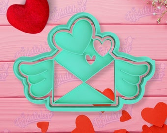 Emporte-pièce lettre d'amour pour la Saint Valentin love, pour biscuits de st valentin à offrir avec amour décoration de gâteaux