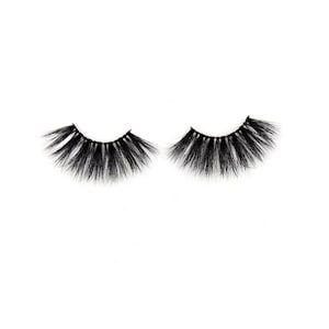 May include: A pair of black false eyelashes with a natural, wispy look. The lashes are designed to add volume and length to the natural lashes.