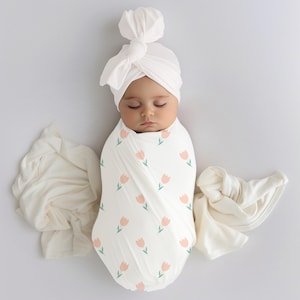 Baby Decke, Baby-Mädchen Swaddle, rosa Rose Decke, Swaddle-Decke, Geschenk, Swaddle-Set, Swaddle-Set, Swaddle-Geschenk, Baby-Dusche-Geschenk,