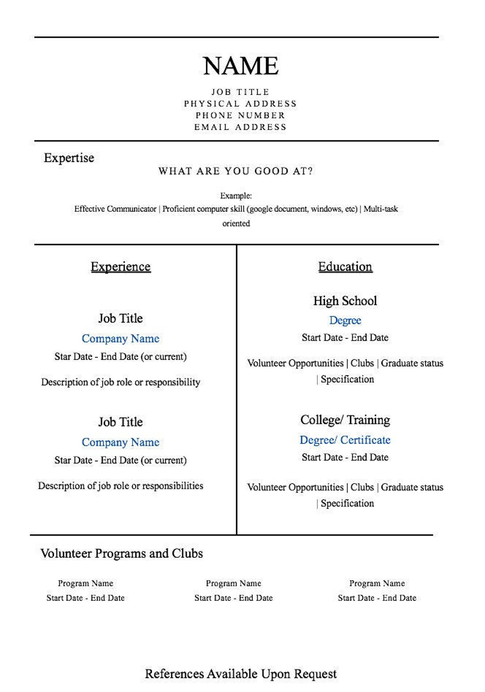 Editable resume templates for healthcare - Il 1588xN.3184607046 Jg3u