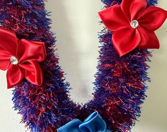 Collar de pestañas de plumeria / Graduación / Cumpleaños / Jubilación / Regalos para él / Regalos para ella