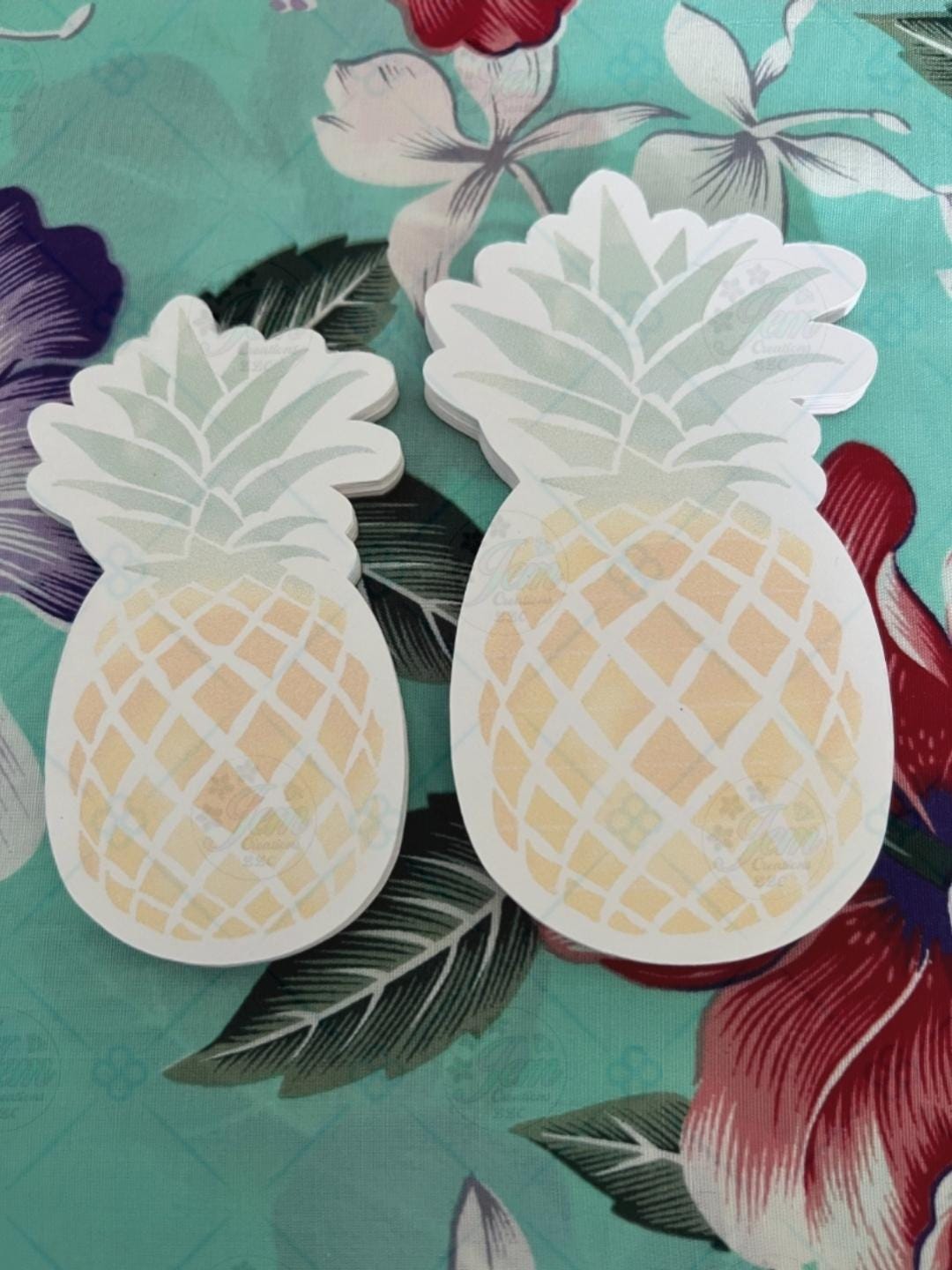 Pineapple Note Pineapple Notepad | Mini Notepad | Stationary Gift | - Etsy
