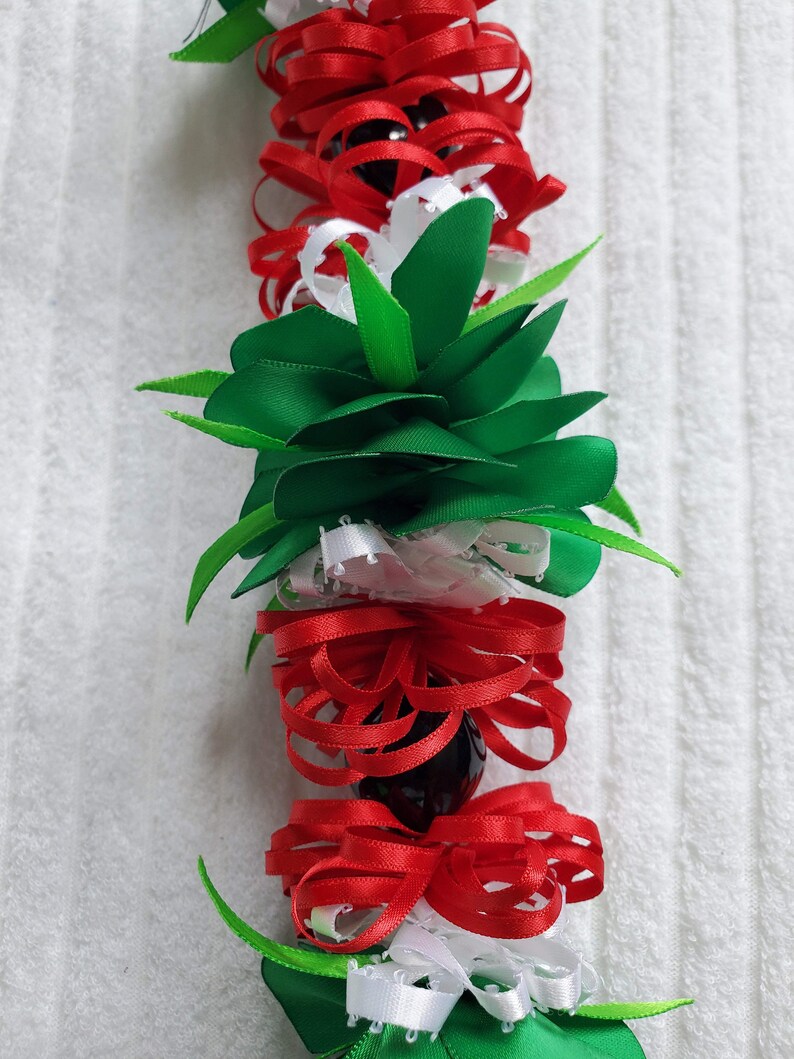 Hawaiian Style Lei | Ribbon | Kukui Nut Lei | for Girls | Lei for Boys ...